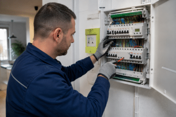 Rénovation électrique à Dainville